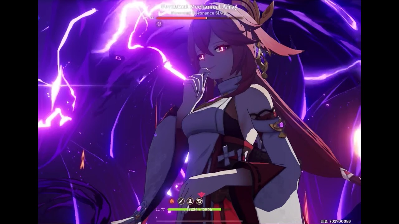 Yae Miko C0 Widsith DMG Test