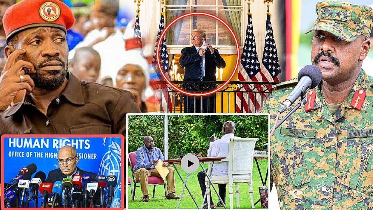 Breaking!!Olutambi Lukyuse Gen.Muhoozi Wakukwatibwa Agava Mu America Bobi Wine Gassanyu