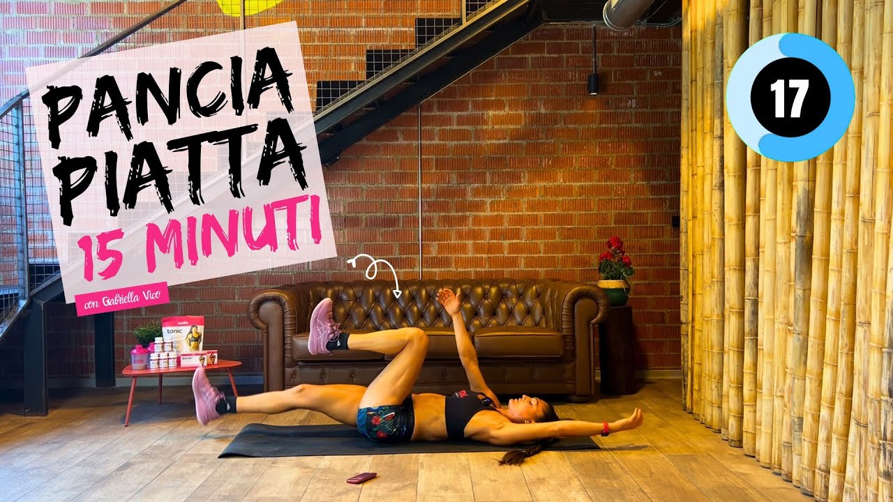 Esercizi Pancia Piatta a casa - Allenamento 15 minuti per una vita stretta