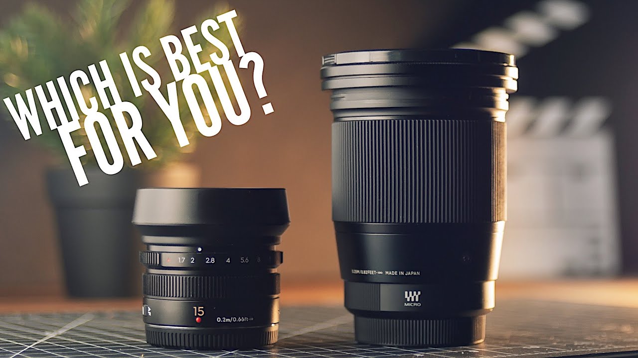 Two Of The Best Micro 4/3 Lenses For YouTube