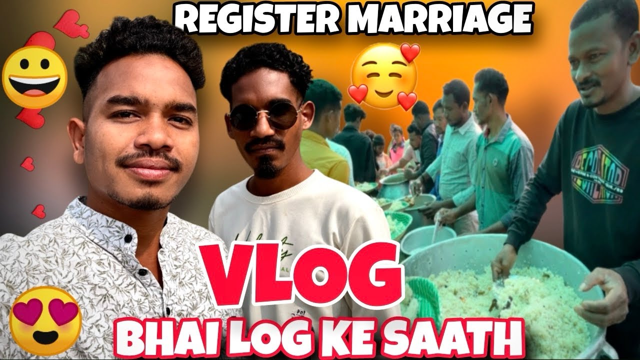 I am going with my brother for marriage registration 😍😃