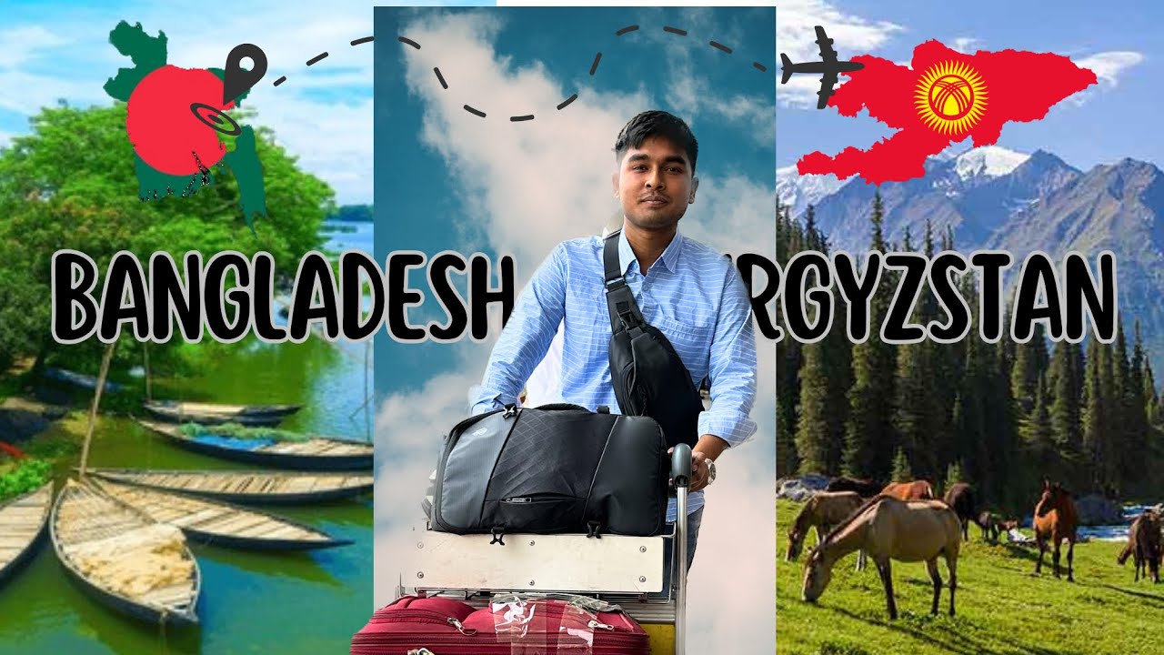 Bangladesh 🇧🇩 to Kyrgyzstan 🇰🇬|| MBBS in Kyrgyzstan || কিরগিজস্তানের সরকারি মেডিকেল এমবিবিএস পড়তে🥼