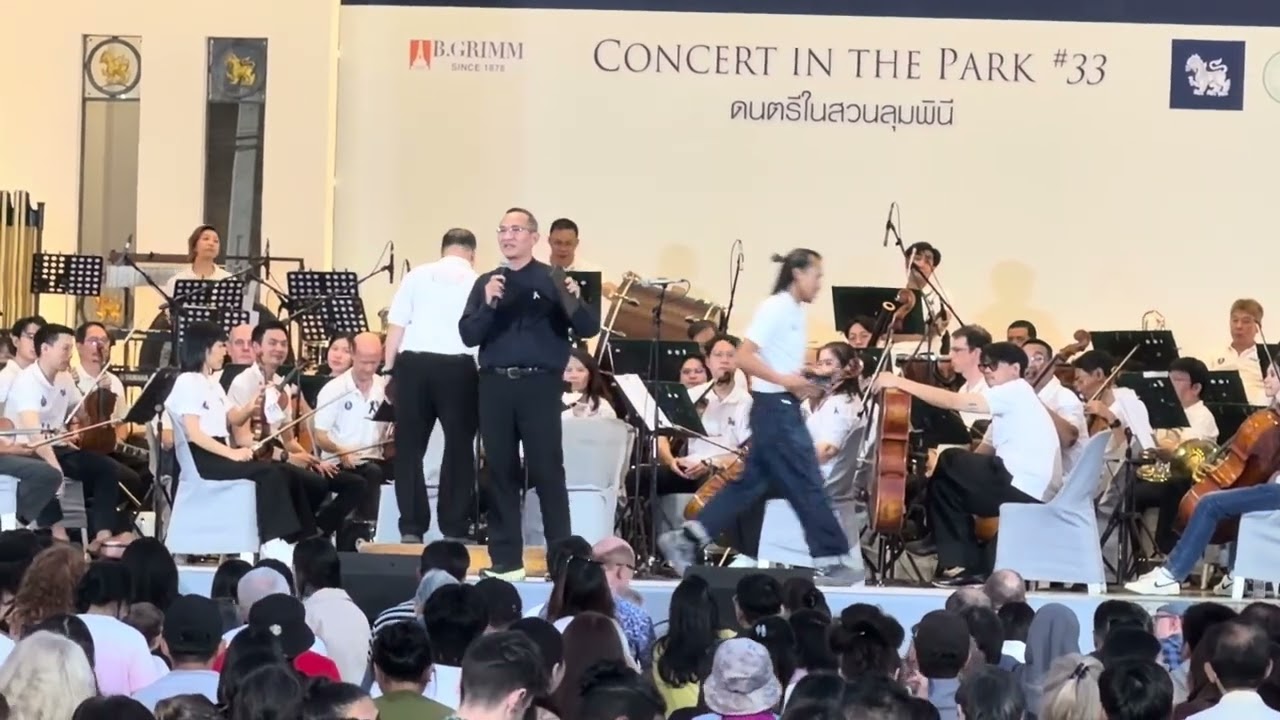Bangkok - Royal Bangkok Symphony Concert in the Park games #bangkok #thailand #concert #lumpini