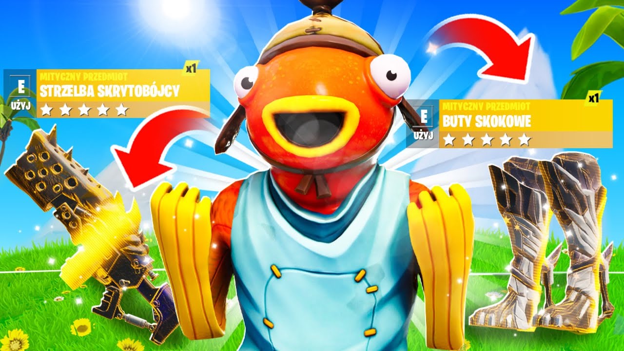 Zdobyłem WSZYSTKIE MITYCZNE Bronie z BOSSÓW w Sezonie 6! Fortnite