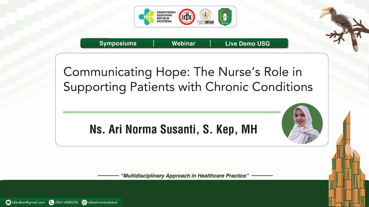 Webinar IDI KALBAR 7 - Peran Perawat dalam Kondisi Kronis - Ns. Ari Norma Susanti, S. Kep., MH