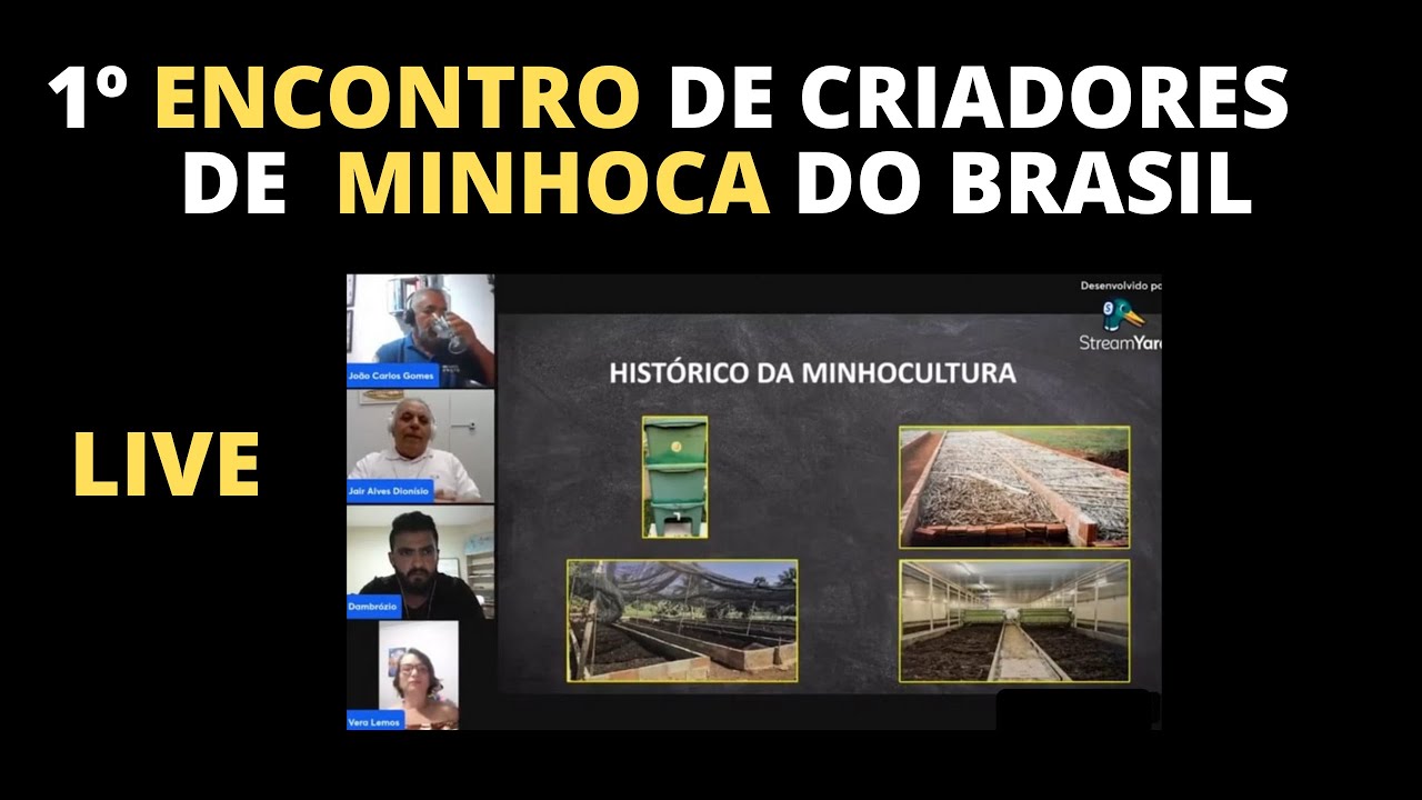 CORTE -LIVE DO 1º ENCONTRO DE CRIADORES DE MINHOCA DO BRASIL_HISTÓRICO E POTENCIAL DA MINHOCULTURA