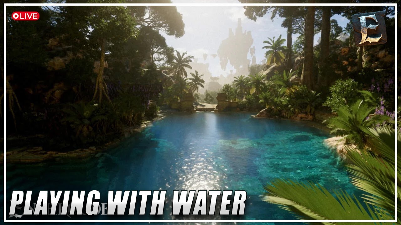 PLAYING WITH WATER!! | Enshrouded | Live | #25