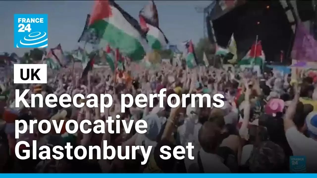 Irish rap group Kneecap performs controversial Glastonbury set • FRANCE 24 English