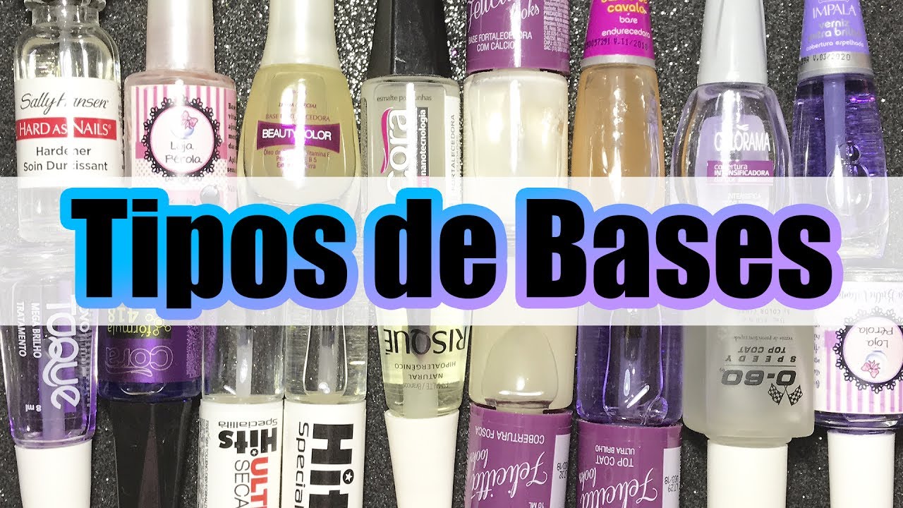 Diferenciando os Tipos de Bases para Unhas ‹ Unhas da Lalá ›