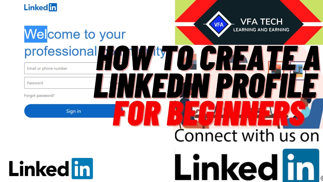 How to Create a Linkedin Profile for Beginners 2020