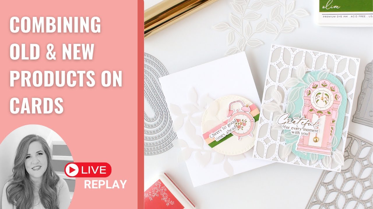 Live with Carissa - Cardmaking Inspiration with NEW Good Times Release! ⏰💗