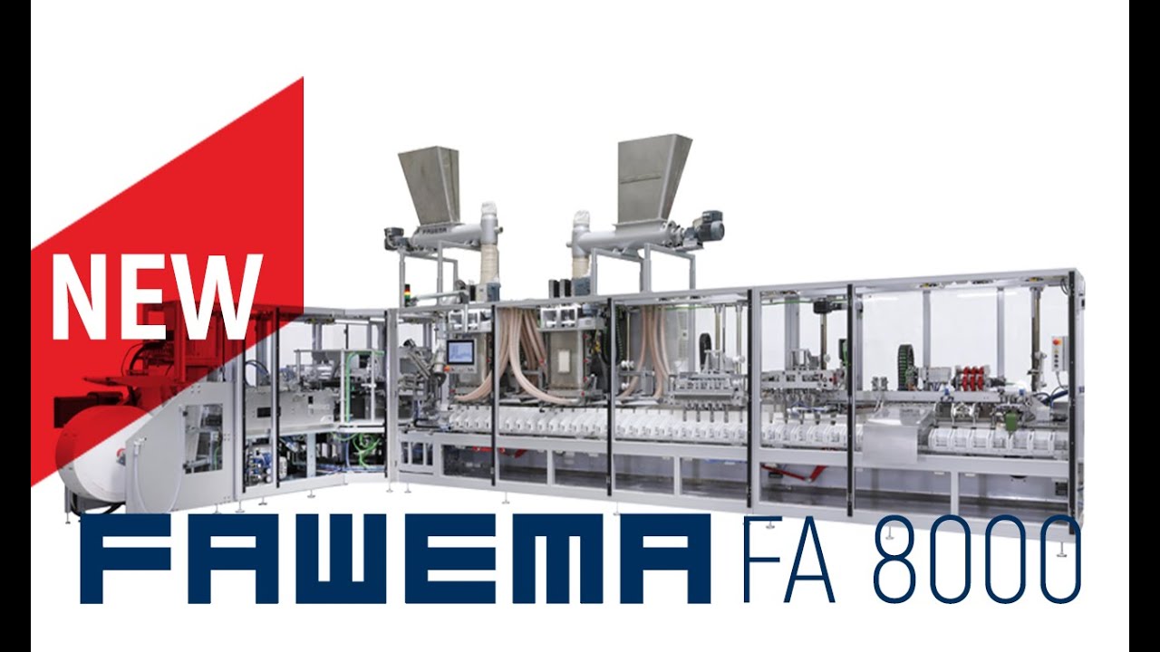 FAWEMA FA 8000. Упаковочная машина для формирования пакета из рулона бумаги.