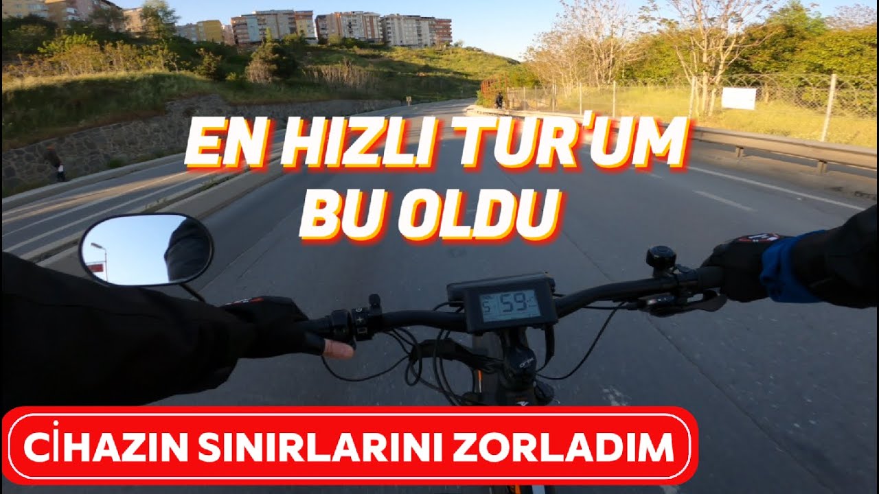 36V 500W MİD DRİVE ELEKTRİKLİ BİSİKLET İLE BASA BASA SÜRDÜM 