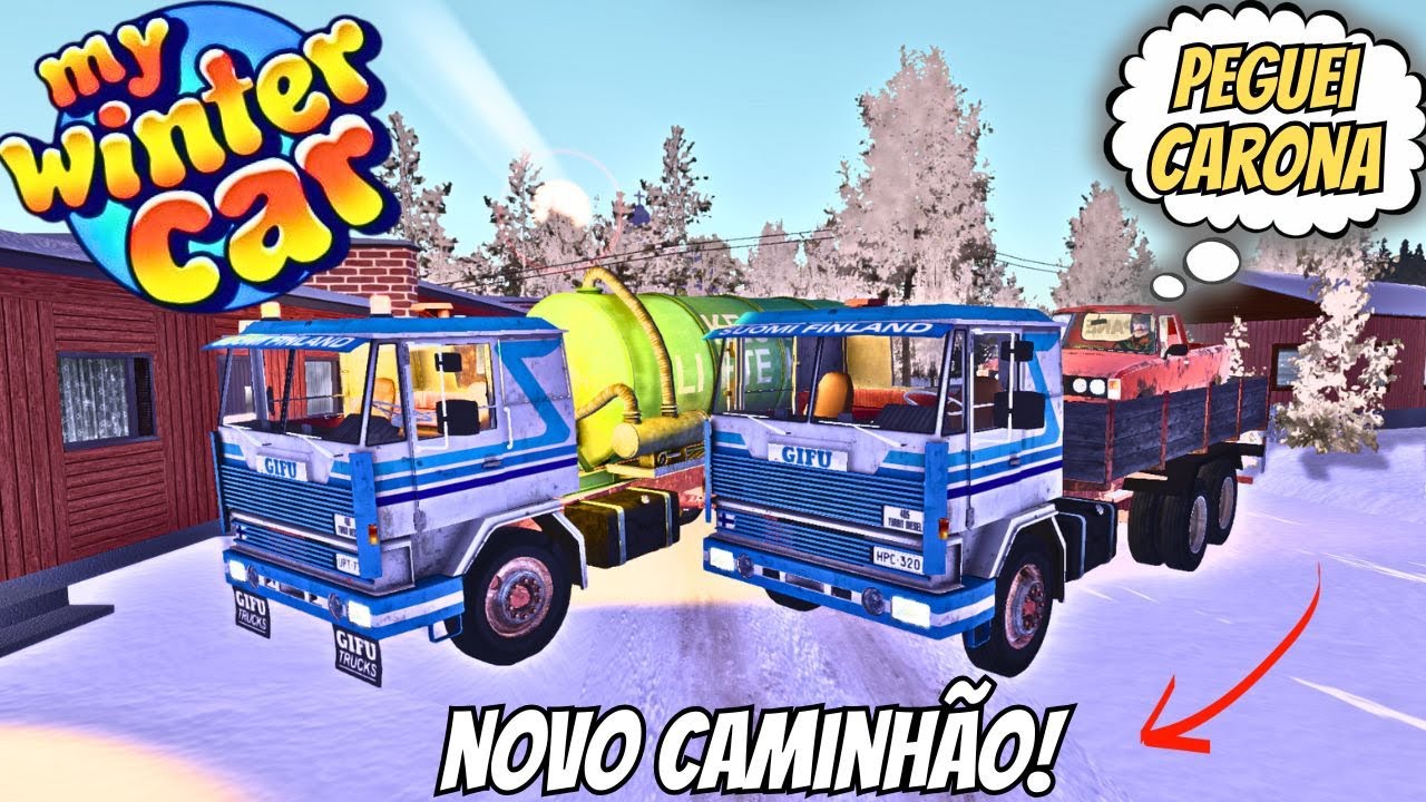 RECEBI um CAMINHÃO de HERANÇA do TIO DOENTE - My Winter Car #15