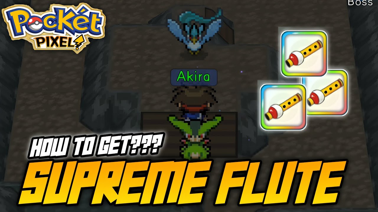 HOW TO GET SUPREME FLUTE | POCKET PIXEL