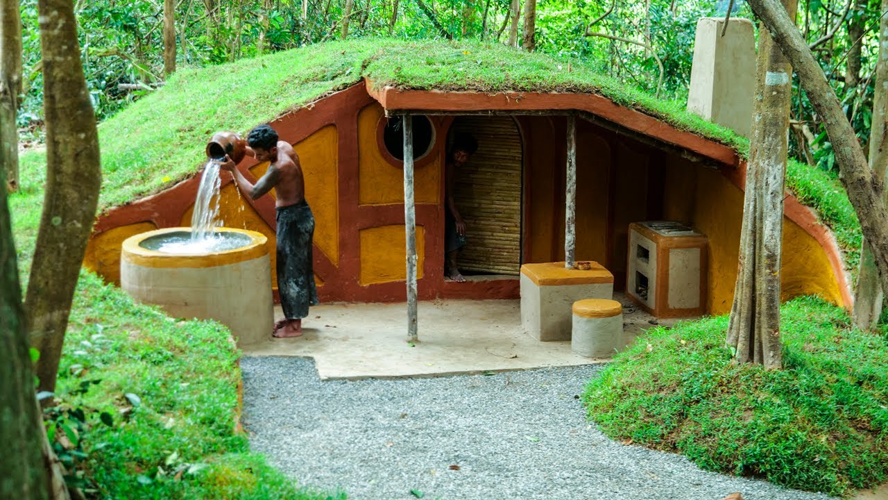 Building Jungle Craft Villa With D&eacute;cor Private Living Room