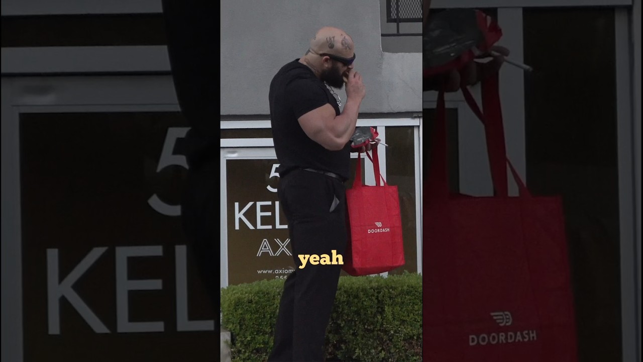 Russian Gangster Eats People&rsquo;s DoorDash Food Prank