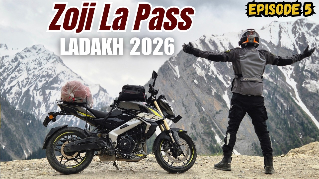 Zojila Pass Was TERRIFYING! 😨 | Ladakh 2026 Episode 5