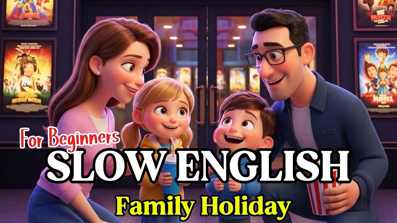 Simple English for Beginners: A Fun Family Saturday Routine