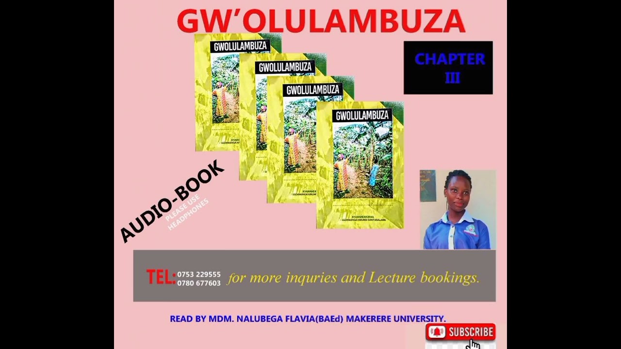 𝖦𝗐𝗈𝗅𝗎𝗅𝖺𝗆𝖻𝗎𝗓𝖺 𝖢𝖧𝖠𝖯𝖳𝖤𝖱 𝖨𝖨 #luganda #learnluganda #literature #litulica .