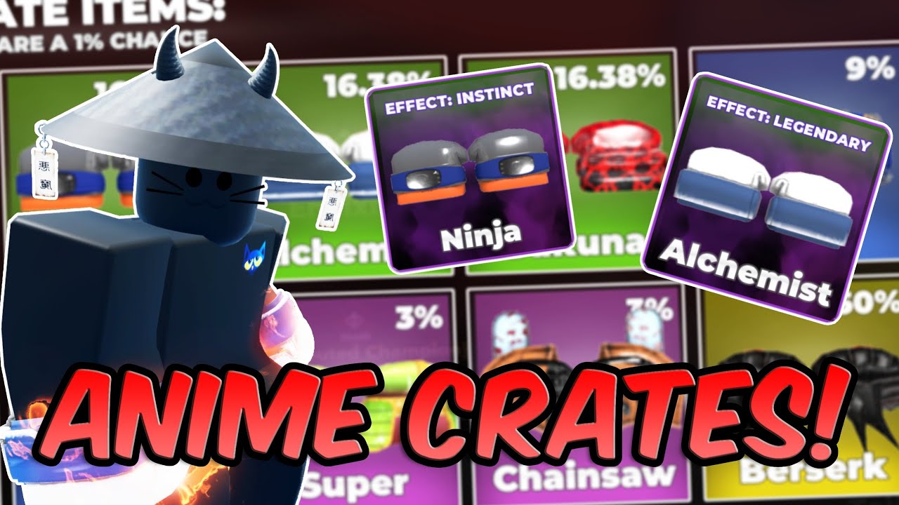 SPENDING $1,000,000 ON THE NEW ANIME CRATES IN UNTITLED BOXING GAME!!!
