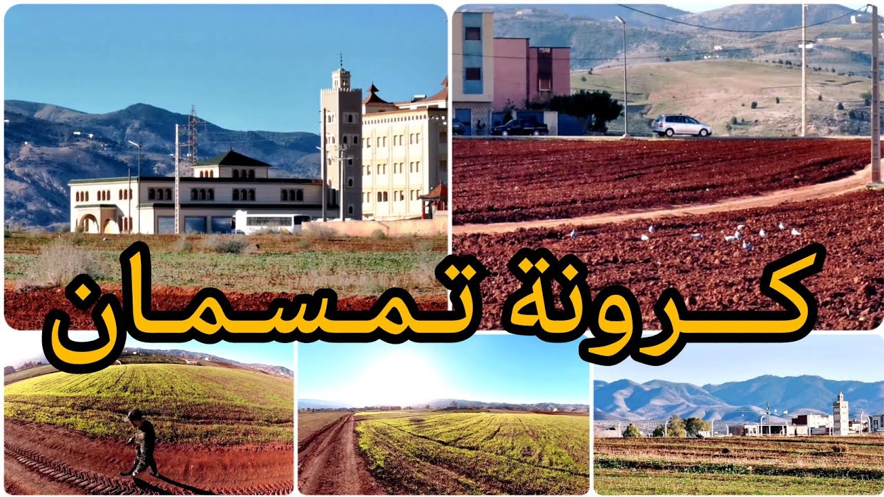 جولة مسائية من كرونة تمسمان ❤️😇 كولشي تغير فهد المنطقة 😆 أجواء ربيعية بعد التساقطات المطرية 🏞️