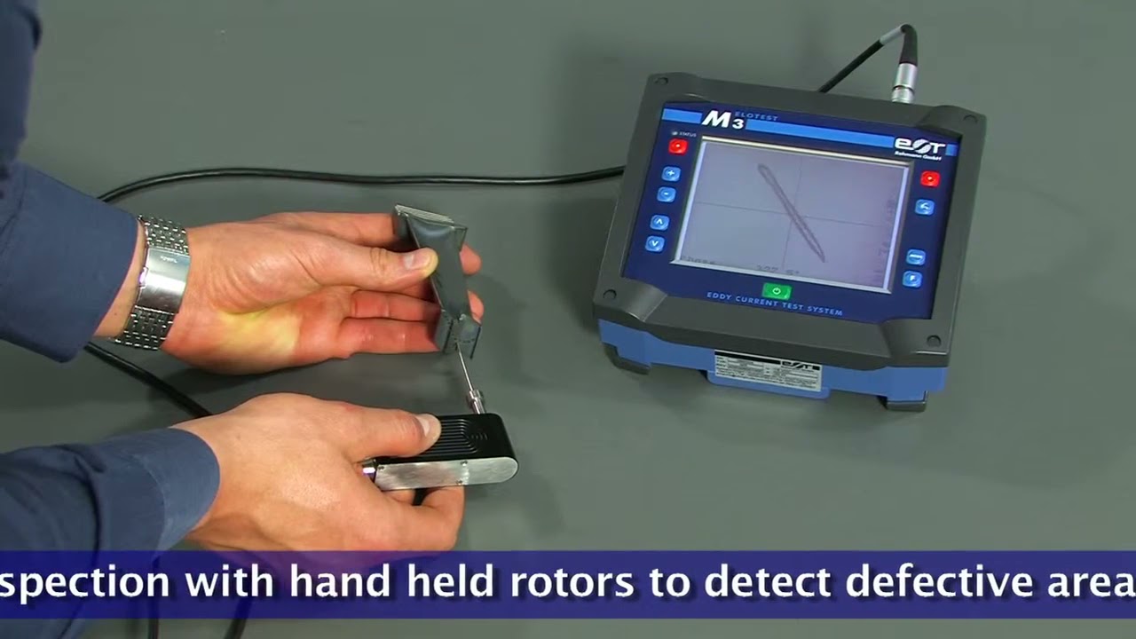 Inspection d'alésage - Sonde tournante - M3 - Courants de foucault - Rohmann