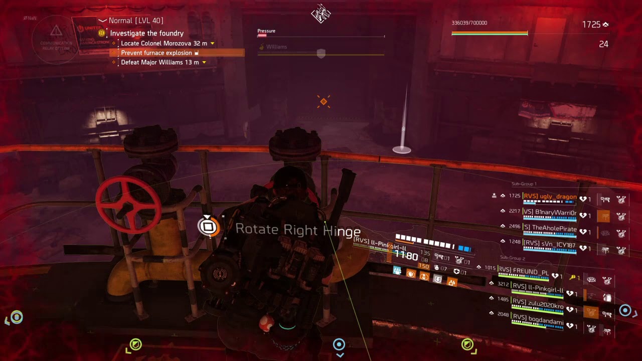 The Division 2 Iron Horse Raid - Boss 3 Diagnostics