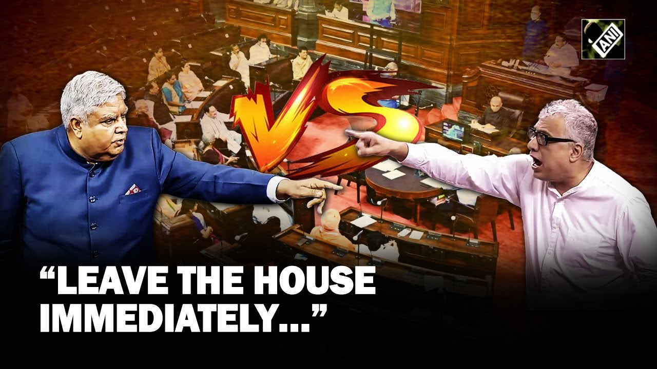 “Leave the House immediately…” Rajya Sabha Speaker and Derek O’Brien get into a war of words