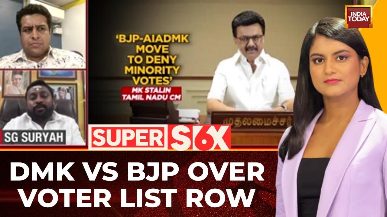 Voter List War: DMK's Bihar Warning to BJP Over Tamil Nadu Revision | India Today