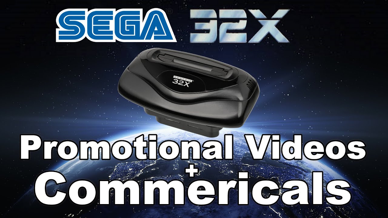 Sega 32X  Commericals Tv Ads Promotional Videos