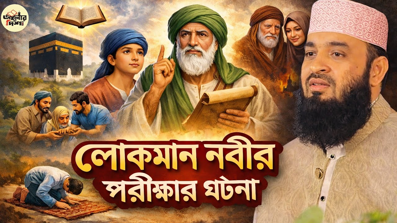 লোকমান নবীর কঠিন পরীক্ষা | মিজানুর রহমান আজহারী | আলোর দিশা