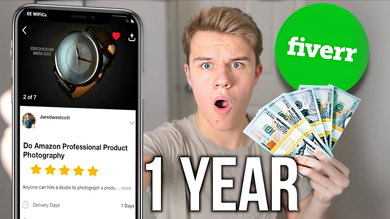 I Spent 1 YEAR Fiverr Selling & Made $____