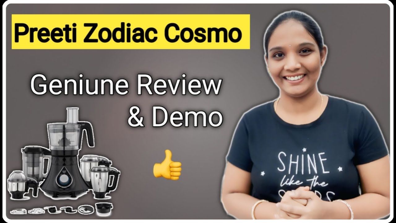 Honest Review & Demo of Preethi Zodiac Cosmo Mixer Grinder | Is it Worth the Hype? Messy Mom Dairies