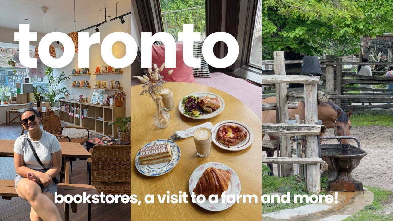 Toronto Diaries | bookstores, cafes, a visit to Riverdale Farm, trying cool restaurants and more!