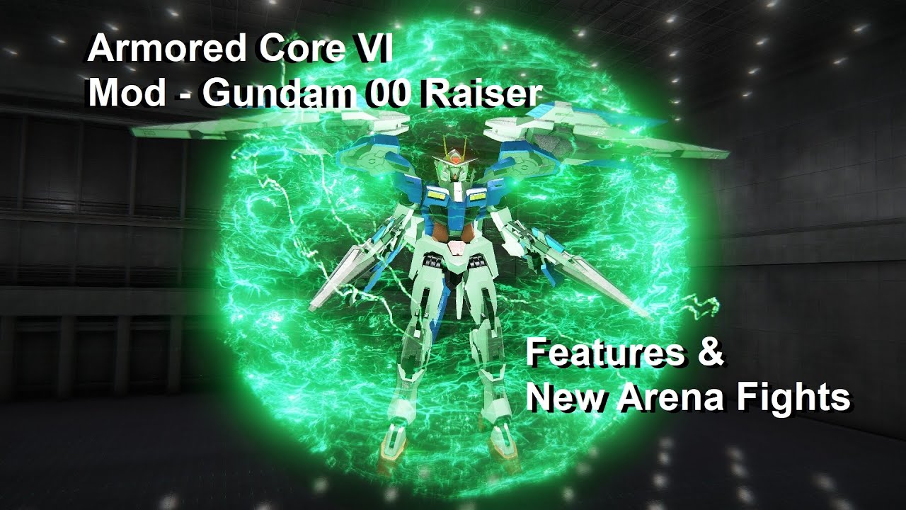 Armored Core VI - Gundam 00 Raiser mod - First Look + New Arena