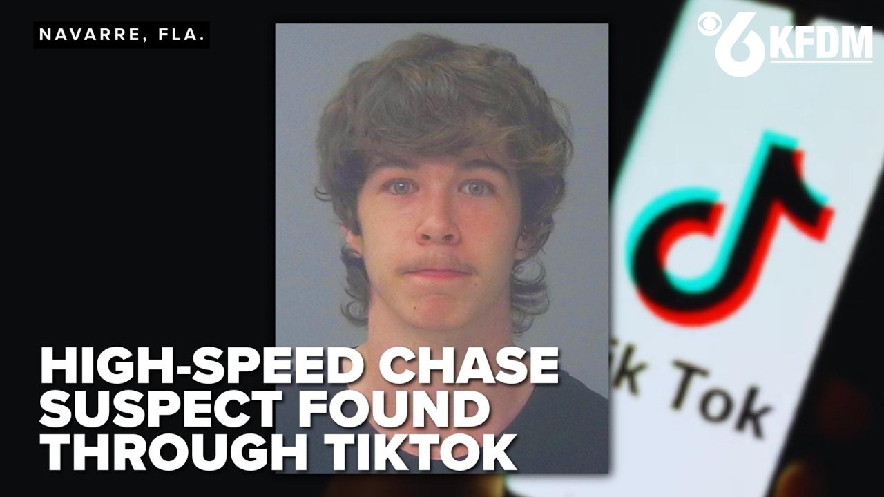 Motorcyclist posts high speed chase to TikTok which leads to his arrest