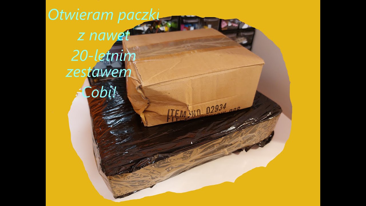 Otwieram paczki z nawet 20-letnimi zestawami Cobi!  archiwalny opening