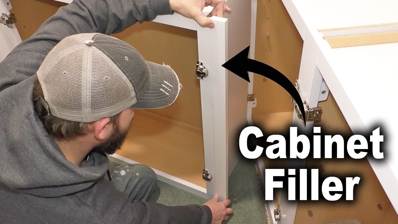How to Install Cabinet Filler and Attach to Blind Corner | The Fixer Clips