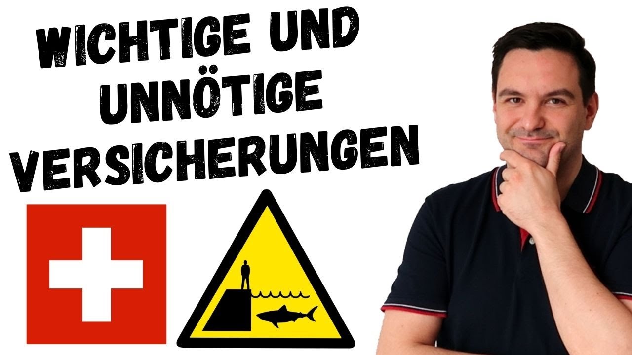 Diese Versicherungen ben&ouml;tigst du f&uuml;r ein Leben in der Schweiz ☂️🇨🇭 | Auswanderluchs