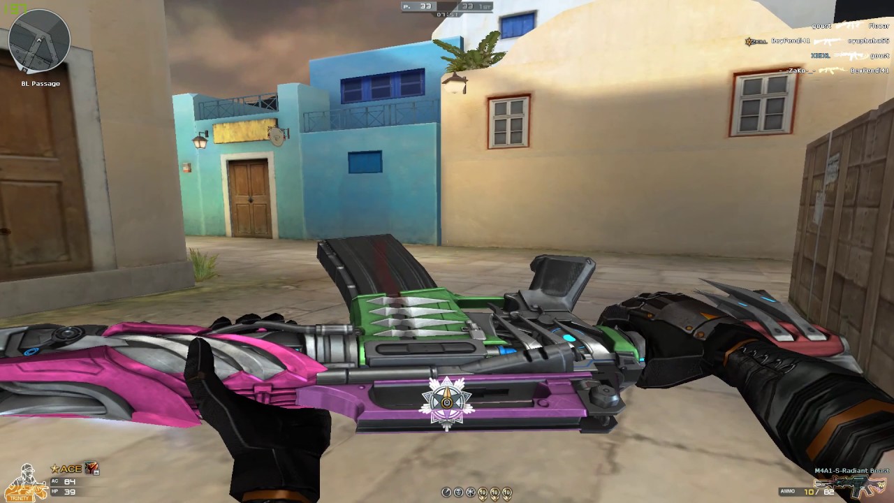CF XIEXL:M4A1-S-Radiant Beast FFA GamePlay(Ft. Shovel-Obsidian Beast)
