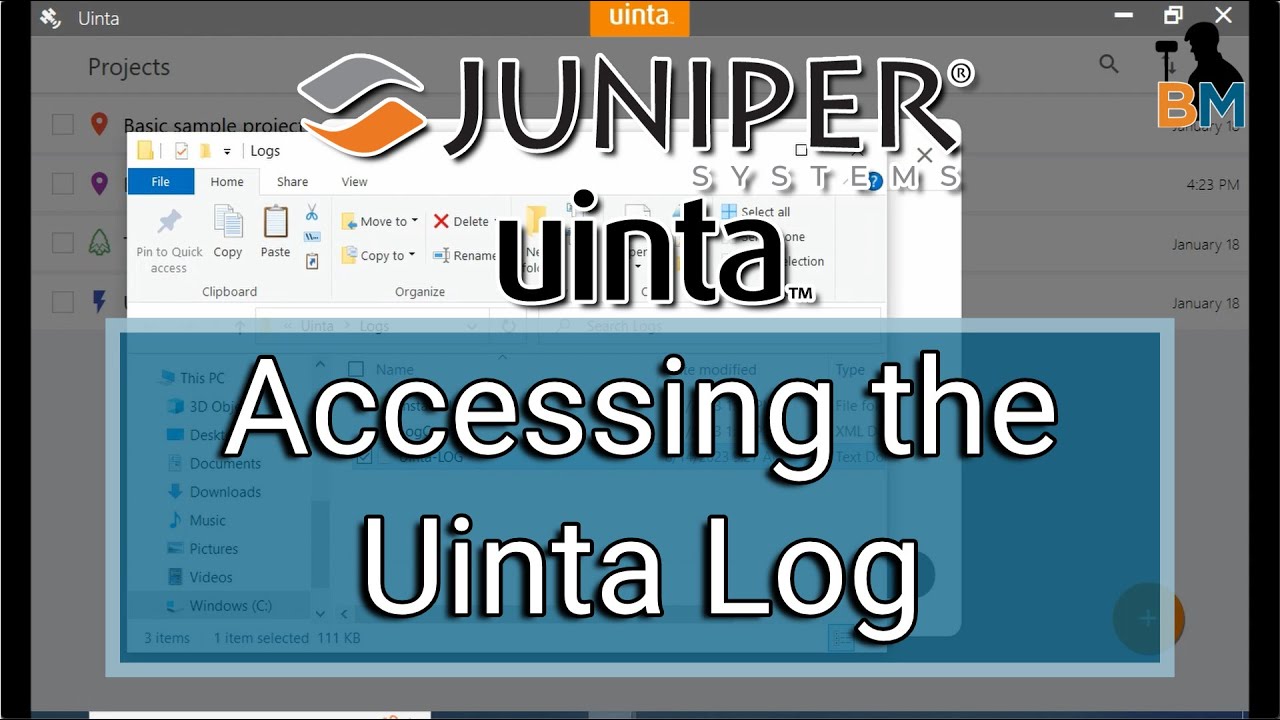 Juniper Uinta: Accessing the Log | Bench Mark