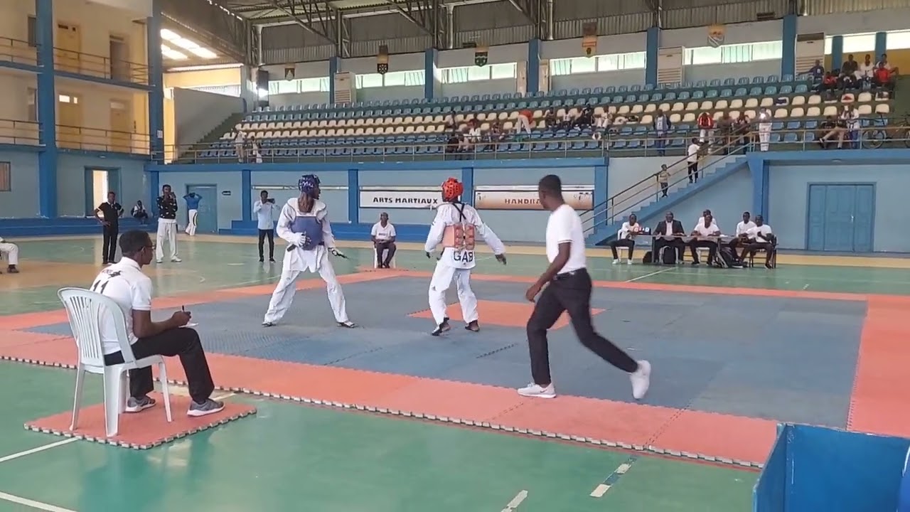 championnat de la ligue de l'estuaire.#-63 ipoupa ANPAT TKD