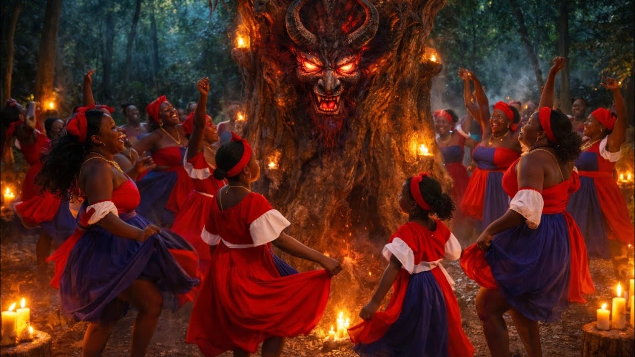 YON BANN FANM DEBAKE AN WOUJ NAN VODOU A GWO KOZE😱aksyon sa fenk pase