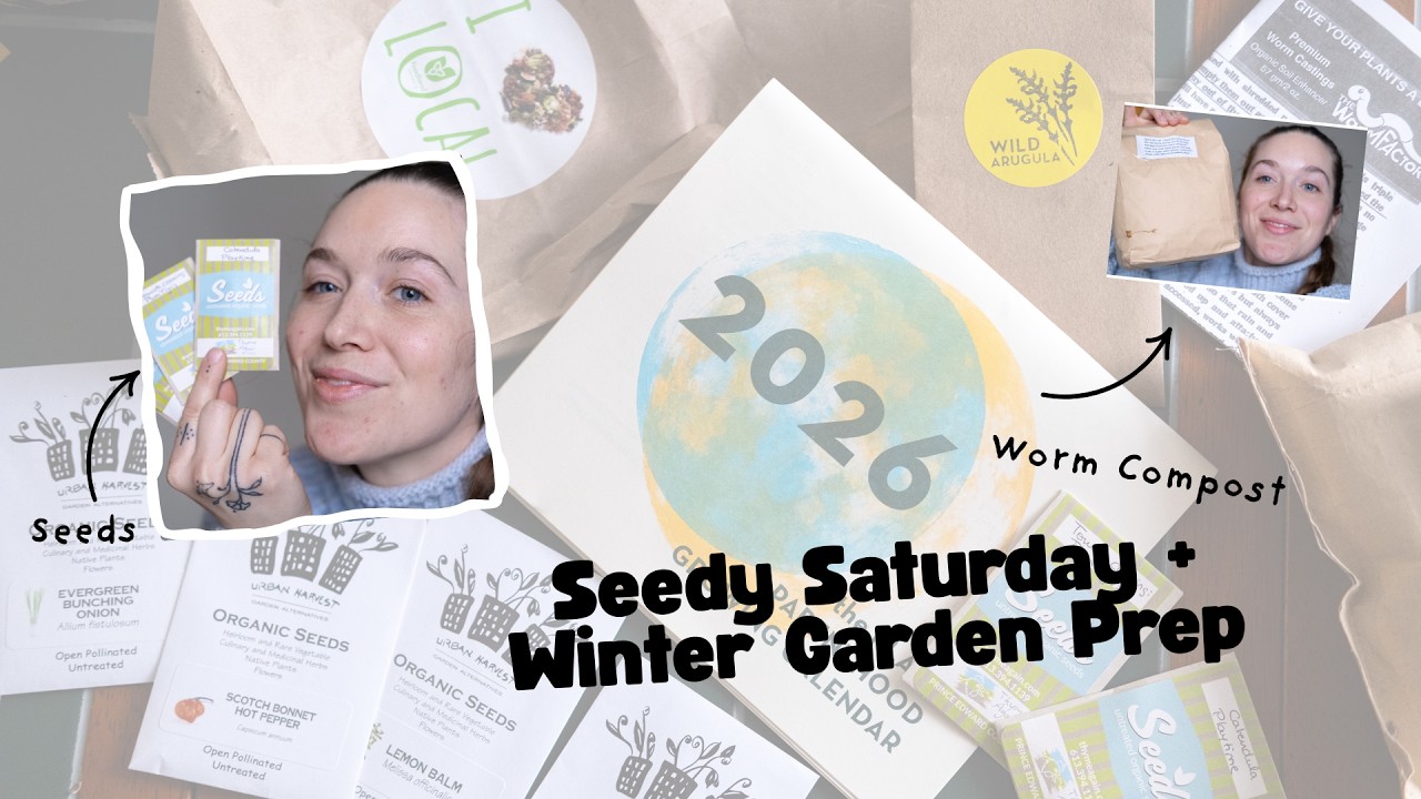 Seedy Saturday + Indoor Composting | Community Gardening & Sustainable Living