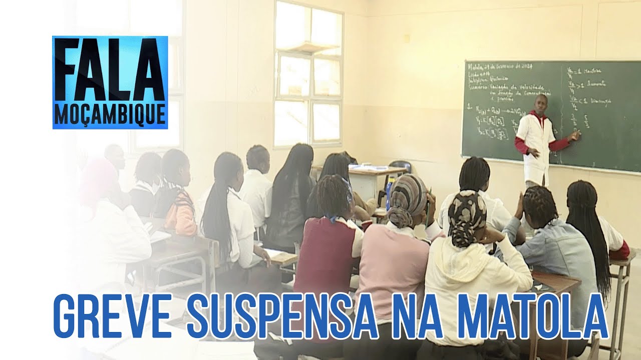 Professores da Escola Secundária de Nkobe retomaram o ensino após paralisação das aulas @PortalFM24