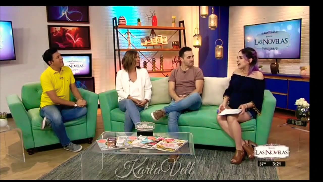 Martín Ricca y Daniela Luján en Ellas con las novelas - reencuentro 💜 (monterrey)