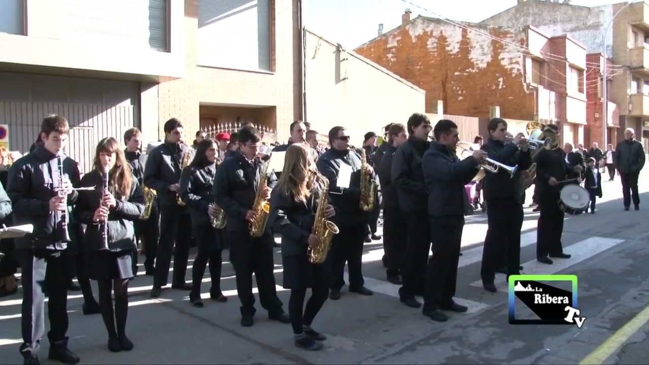 Procesión de San Blas Ribaforada 2013