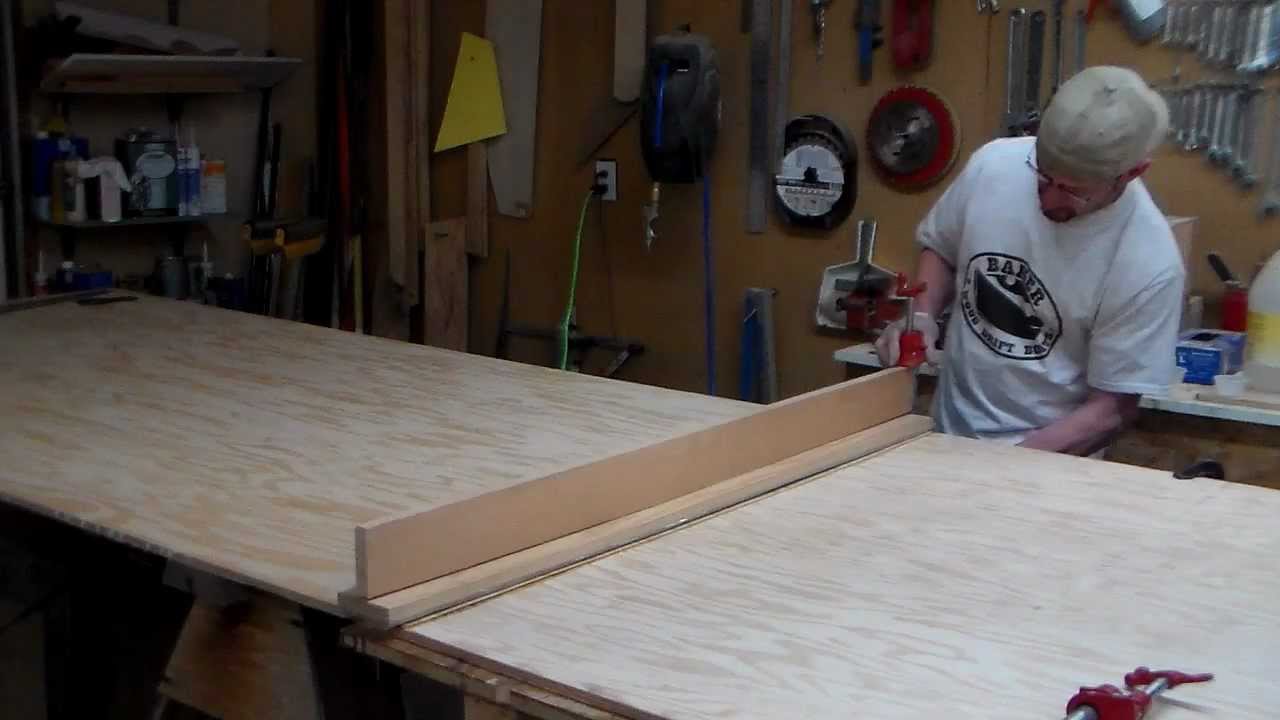 Gluing scarf on plywood bottom for 17x54 Drift Boat