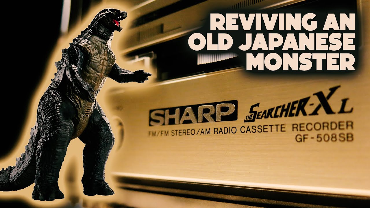 1980 Sharp GF-508 (GF-9696) JDM Japanese Boombox Repair